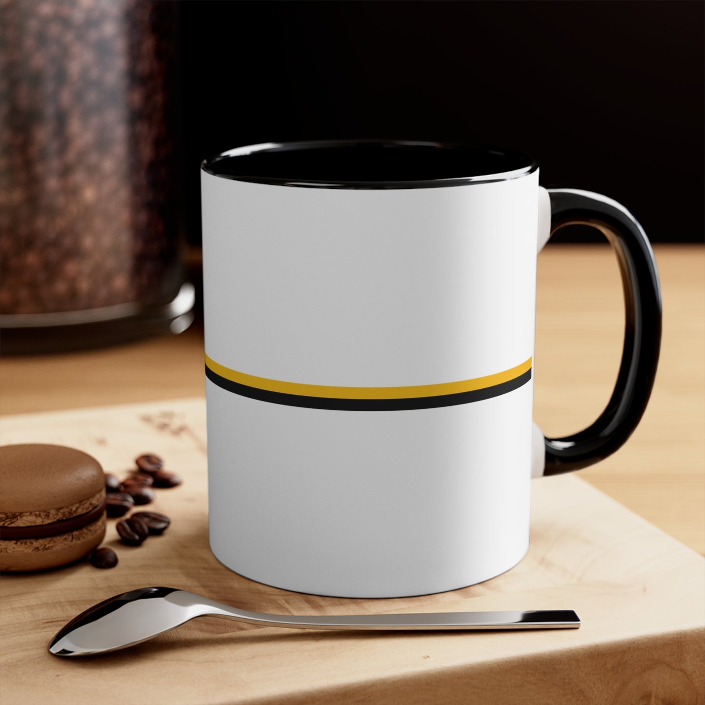 Believe In Yourself™ Motivational Mug – Black Handle & Interior Edition